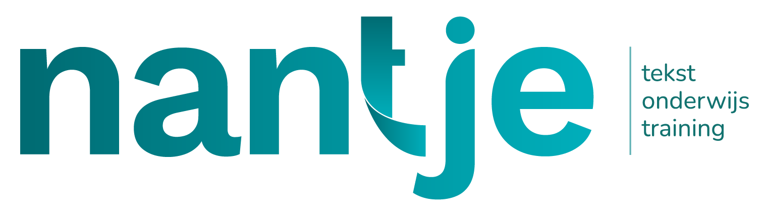 logo nantje, tekst onderwijs training